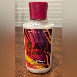 Bath & Body Works Bali Mango Body Lotion - Pink, Purple, and Gold